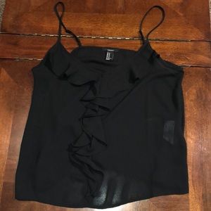 Forever 21 black sheer tank